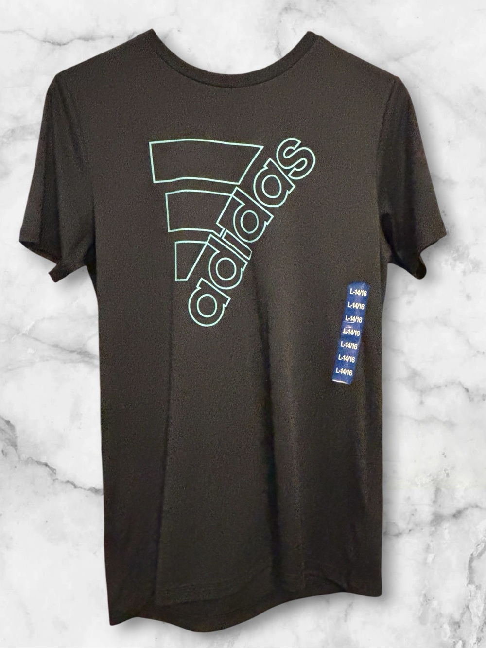 Adidas Black Tee NWT